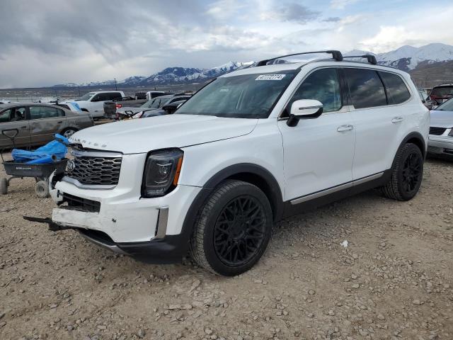 5XYP6DHC6LG091177 - 2020 KIA TELLURIDE S WHITE photo 1