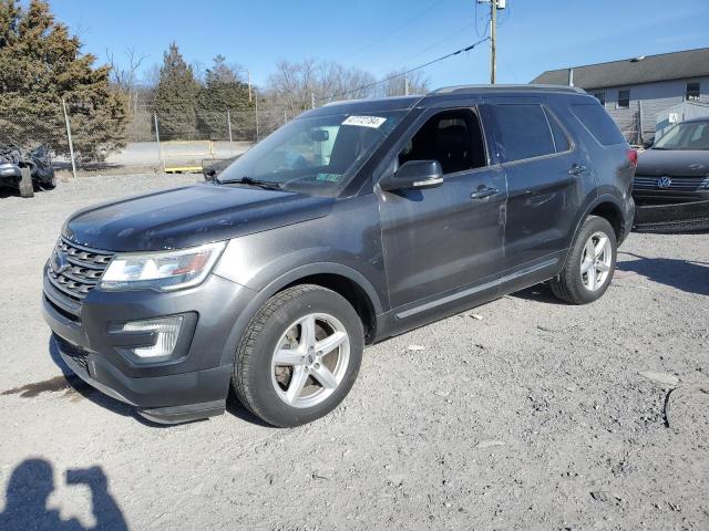 1FM5K8D84GGC52703 - 2016 FORD EXPLORER XLT CHARCOAL photo 1