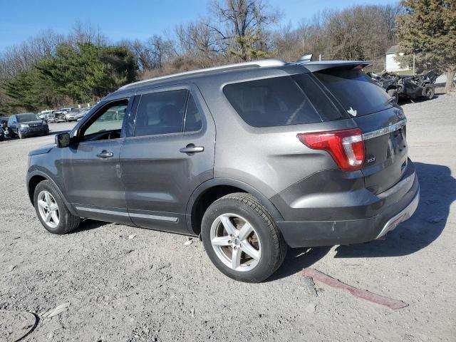 1FM5K8D84GGC52703 - 2016 FORD EXPLORER XLT CHARCOAL photo 2