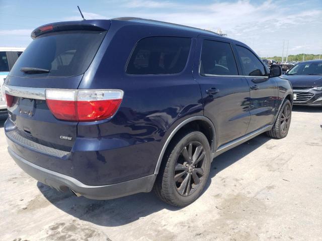 1C4RDHDG1CC159257 - 2012 DODGE DURANGO CREW BLUE photo 3