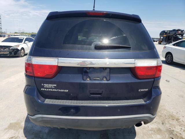 1C4RDHDG1CC159257 - 2012 DODGE DURANGO CREW BLUE photo 6