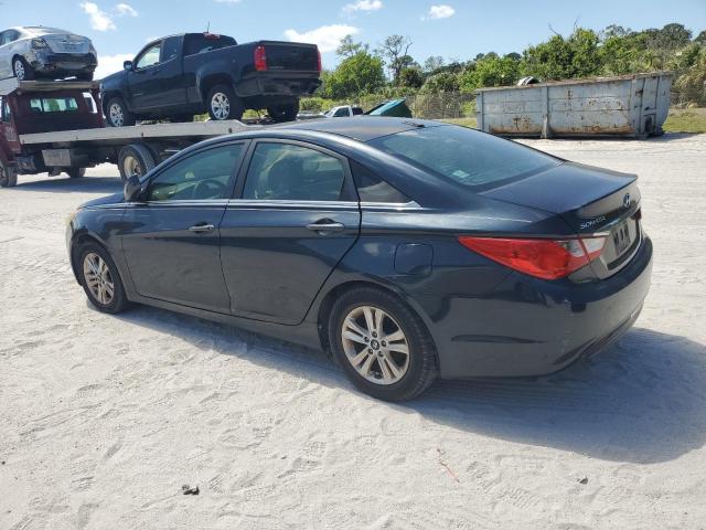 5NPEB4AC8BH296018 - 2011 HYUNDAI SONATA GLS BLUE photo 2