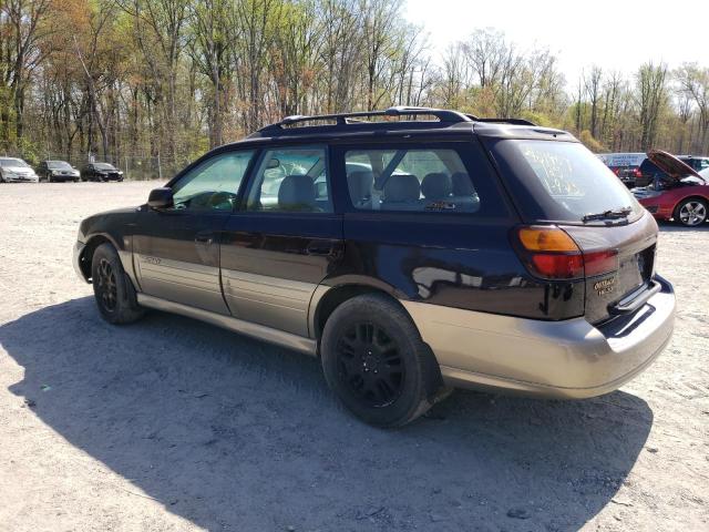 4S3BH806017651917 - 2001 SUBARU LEGACY OUTBACK H6 3.0 LL BEAN BLACK photo 2