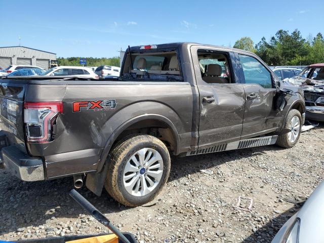 1FTEW1EF1GFA96851 - 2016 FORD F150 SUPERCREW GRAY photo 3