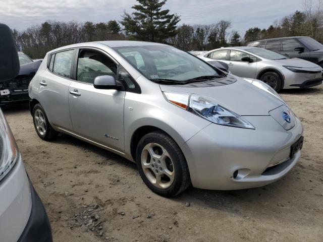 JN1AZ0CP5CT018373 - 2012 NISSAN LEAF SV GRAY photo 4