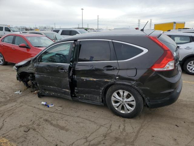 5J6RM4H52DL075932 - 2013 HONDA CR-V EX BLACK photo 2