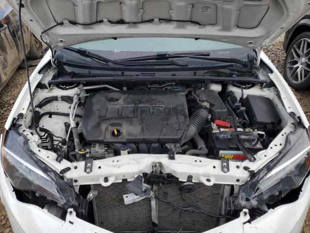 5YFBURHE6KP877294 - 2019 TOYOTA COROLLA L WHITE photo 11