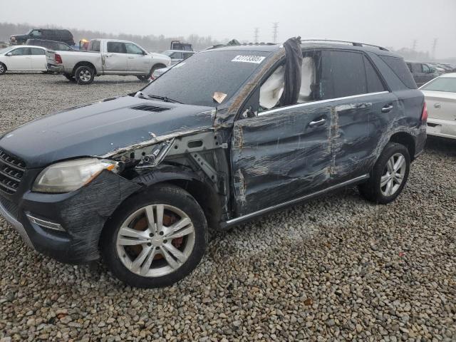 4JGDA5HB4FA525188 - 2015 MERCEDES-BENZ ML 350 4MATIC BLUE photo 1