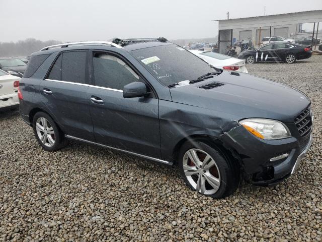 4JGDA5HB4FA525188 - 2015 MERCEDES-BENZ ML 350 4MATIC BLUE photo 4