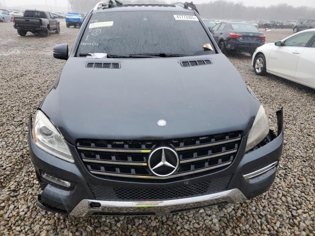 4JGDA5HB4FA525188 - 2015 MERCEDES-BENZ ML 350 4MATIC BLUE photo 5