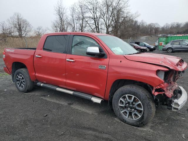 5TFAY5F19LX898135 - 2020 TOYOTA TUNDRA CREWMAX 1794 RED photo 4