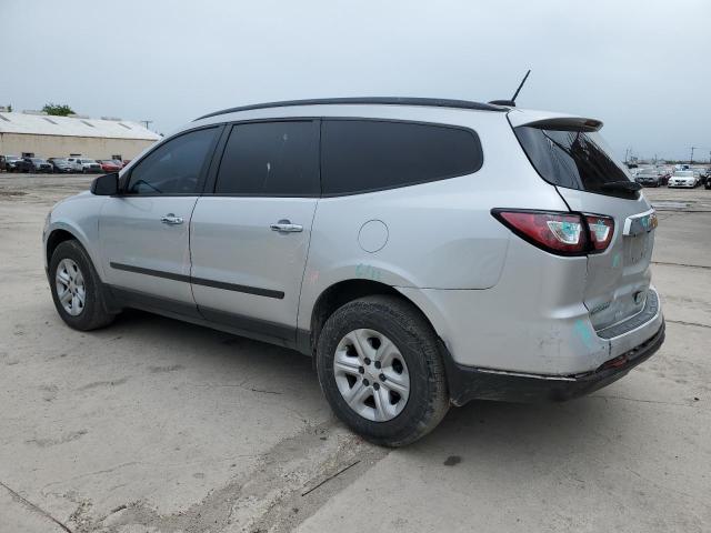 1GNKRFKD6HJ343409 - 2017 CHEVROLET TRAVERSE LS SILVER photo 2