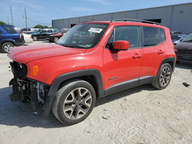 ZACCJABT3FPB30512 - 2015 JEEP RENEGADE LATITUDE RED photo 1