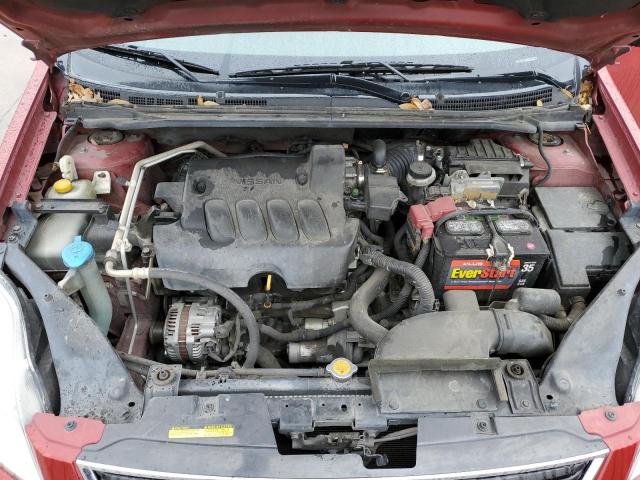 3N1AB6AP7AL717032 - 2010 NISSAN SENTRA 2.0 RED photo 11