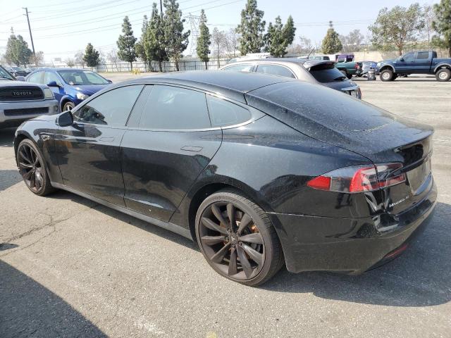 5YJSA1H16EFP55557 - 2014 TESLA MODEL S BLACK photo 2