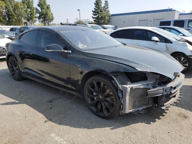 5YJSA1H16EFP55557 - 2014 TESLA MODEL S BLACK photo 4