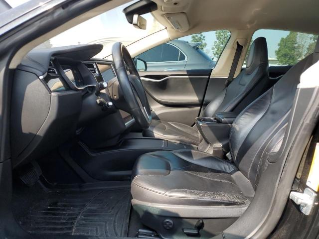 5YJSA1H16EFP55557 - 2014 TESLA MODEL S BLACK photo 7
