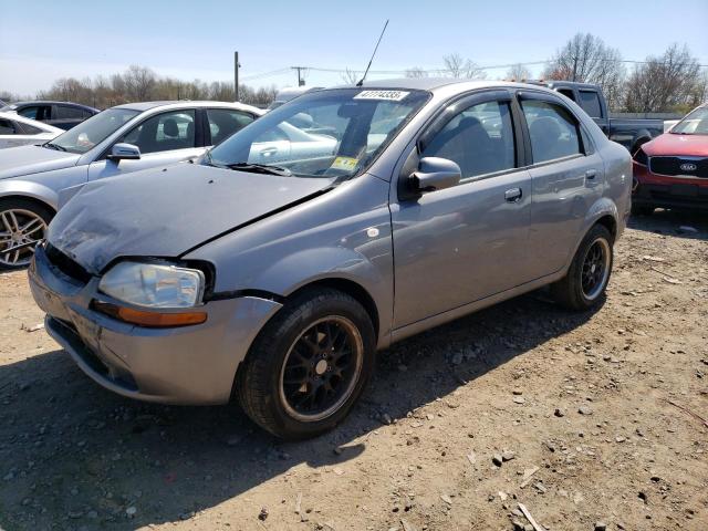 KL1TD56626B577093 - 2006 CHEVROLET AVEO LS BASE Արծաթագույն լուսանկար 1