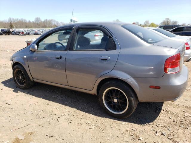 KL1TD56626B577093 - 2006 CHEVROLET AVEO LS BASE Արծաթագույն լուսանկար 2