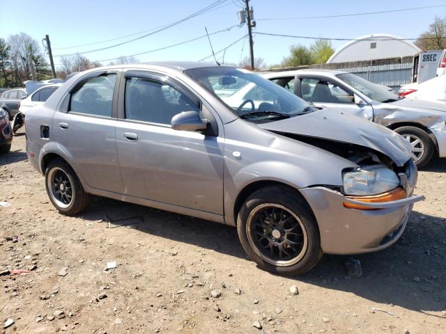 KL1TD56626B577093 - 2006 CHEVROLET AVEO LS BASE SILVER photo 4