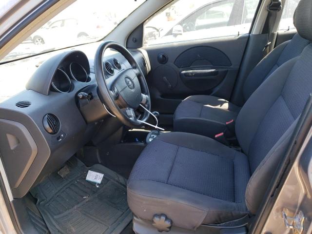 KL1TD56626B577093 - 2006 CHEVROLET AVEO LS BASE Արծաթագույն լուսանկար 7