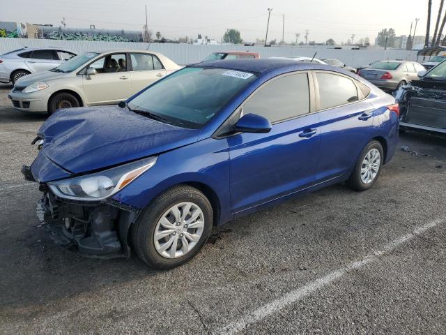 3KPC24A69ME149389 - 2021 HYUNDAI ACCENT SE BLUE photo 1