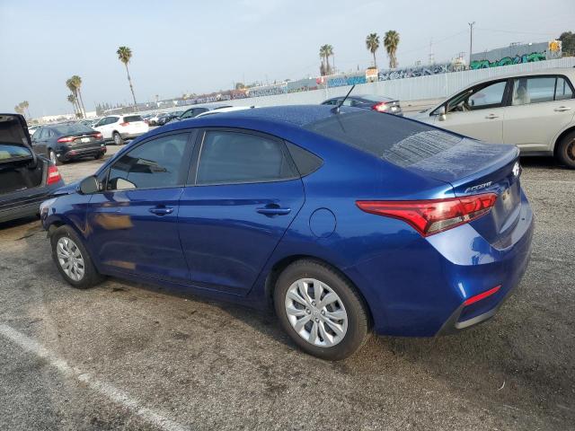 3KPC24A69ME149389 - 2021 HYUNDAI ACCENT SE BLUE photo 2