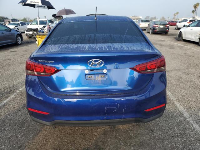 3KPC24A69ME149389 - 2021 HYUNDAI ACCENT SE BLUE photo 6