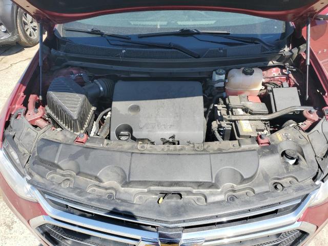 1GNERHKW5MJ100047 - 2021 CHEVROLET TRAVERSE LT RED photo 12