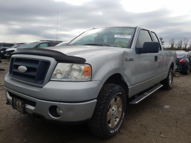 1FTRX14W77KD51171 - 2007 FORD F150 SILVER photo 2