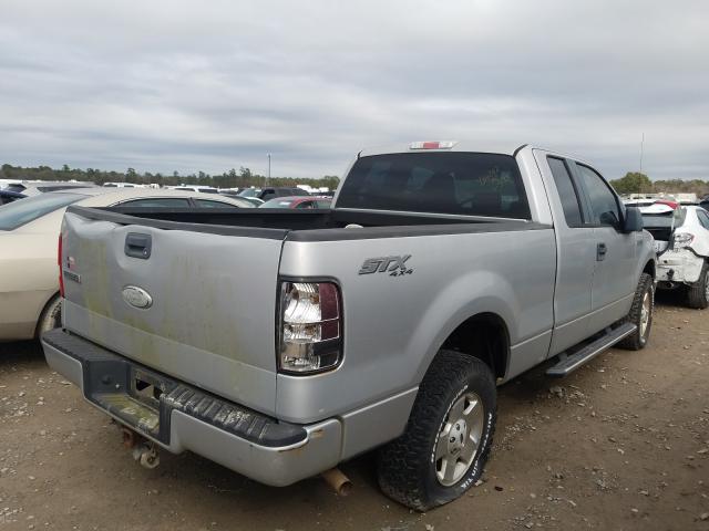 1FTRX14W77KD51171 - 2007 FORD F150 SILVER photo 4