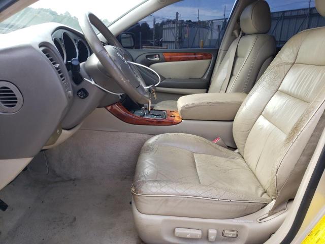 JT8BD69S140203777 - 2004 LEXUS GS 300 GOLD photo 7