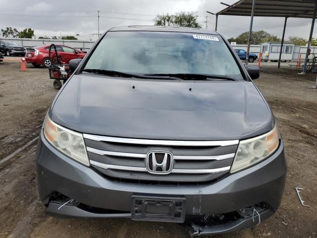 5FNRL5H62CB087975 - 2012 HONDA ODYSSEY EXL GRAY photo 5