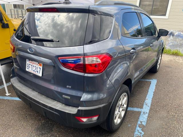 MAJ3P1TE2JC216945 - 2018 FORD ECOSPORT SE GRAY photo 4