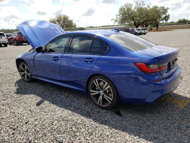 WBA5R1C54KAK10104 - 2019 BMW 330I BLUE photo 2