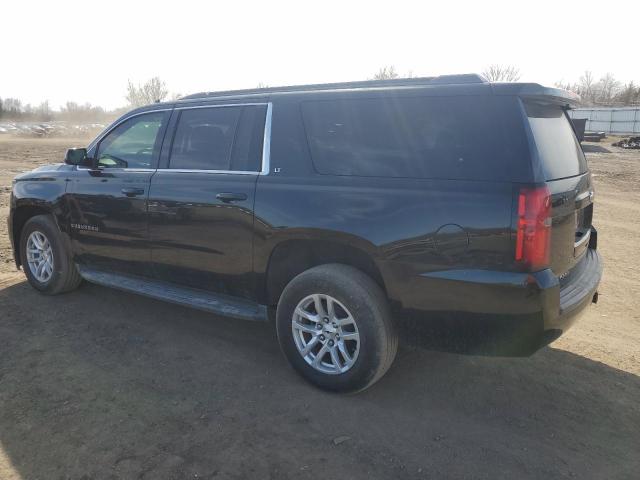 1GNSKHKCXHR162158 - 2017 CHEVROLET SUBURBAN K1500 LT BLACK photo 2