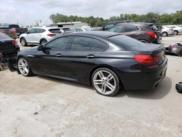 WBA6A0C53ED317265 - 2014 BMW 640 I GRAN COUPE BLACK photo 2