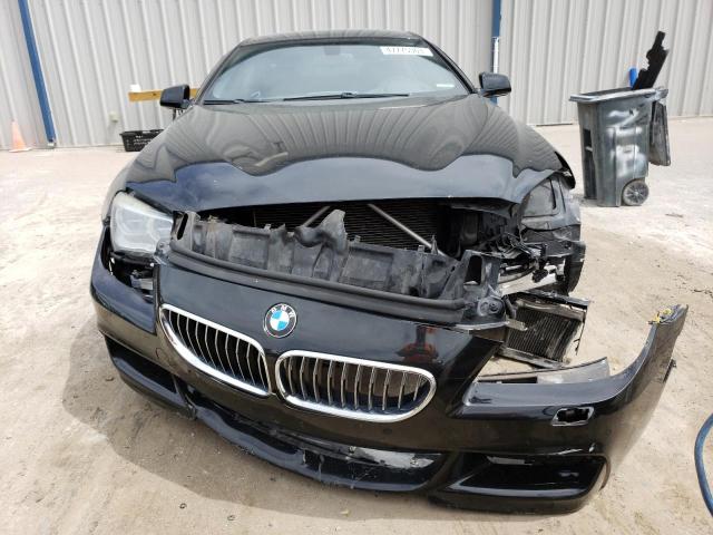 WBA6A0C53ED317265 - 2014 BMW 640 I GRAN COUPE BLACK photo 5