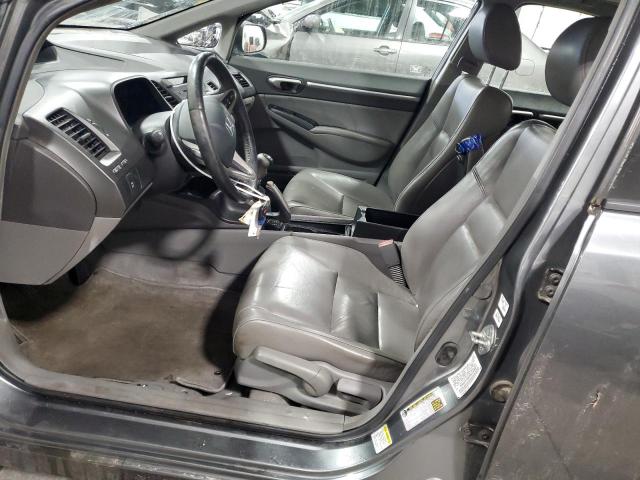 2HGFA15979H318017 - 2009 HONDA CIVIC EXL GRAY photo 7