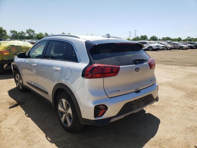 KNDCB3LC8L5439064 - 2020 KIA NIRO LX SILVER photo 3