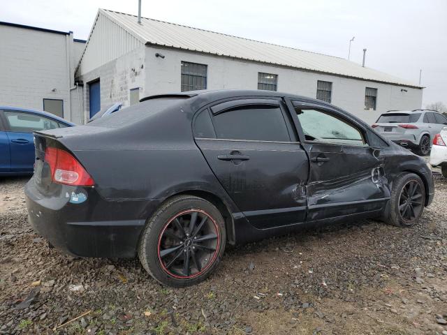 1HGFA16846L098484 - 2006 HONDA CIVIC EX BLACK photo 3