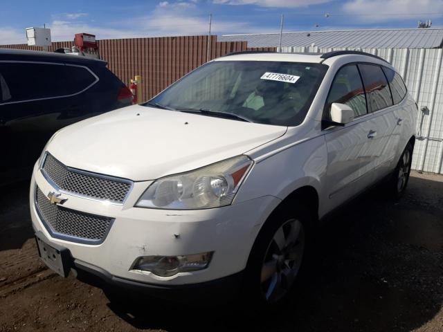 1GNKVLED1CJ110276 - 2012 CHEVROLET TRAVERSE LTZ WHITE photo 1