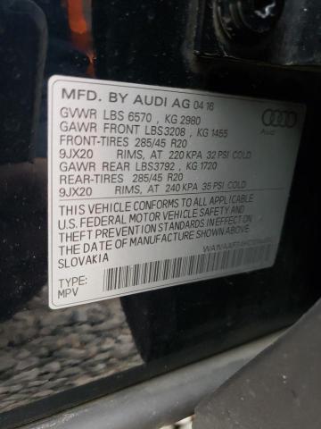 WA1VAAF74HD014494 - 2017 AUDI Q7 PRESTIGE 蓝色 照片 13