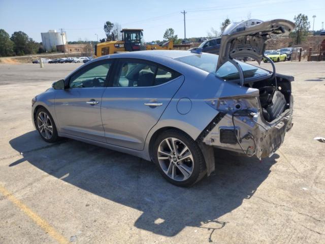 5NPD84LF3HH012725 - 2017 HYUNDAI ELANTRA SE SILVER photo 2