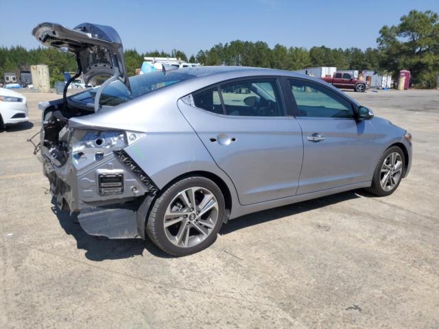 5NPD84LF3HH012725 - 2017 HYUNDAI ELANTRA SE SILVER photo 3