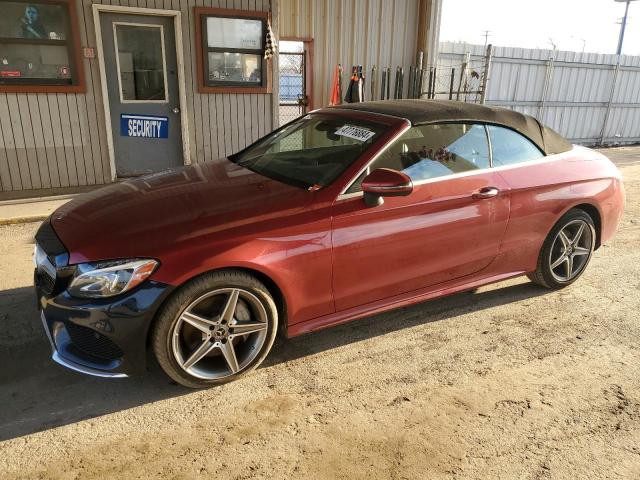 WDDWK4KB1HF441905 - 2017 MERCEDES-BENZ C 300 4MATIC RED photo 1