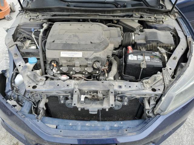 1HGCR3F84FA006342 - 2015 HONDA ACCORD EXL BLUE photo 11