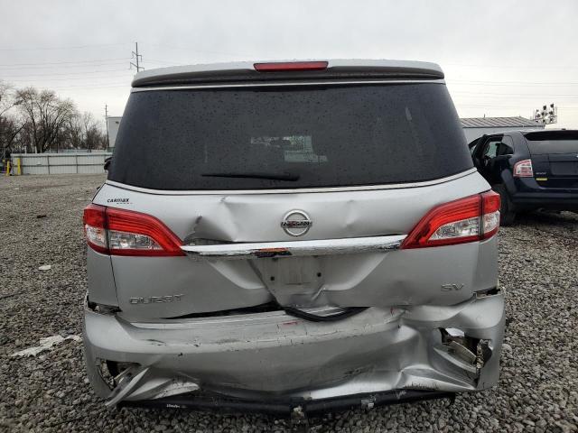 JN8AE2KP8H9165656 - 2017 NISSAN QUEST S SILVER photo 6