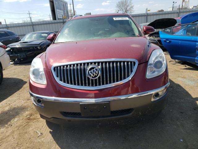 5GAER23D19J160015 - 2009 BUICK ENCLAVE CXL RED photo 5