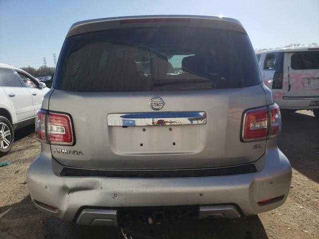 JN8AY2NDXJX001285 - 2018 NISSAN ARMADA SV SILVER photo 6